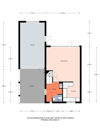 Floorplan - Grutto 36, 3752 PH Bunschoten-Spakenburg
